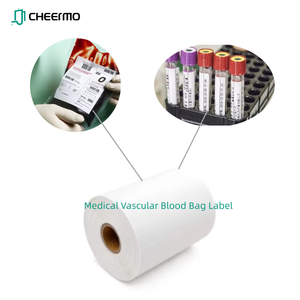 Bolsa de sangre para Hospital, tubo médico, código de barras, Material PP, código de barras, embalaje a prueba de manipulaciones, etiqueta adhesiva de impresión - Product Image 4