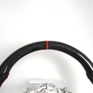 Nuovo Volante Sportivo in Vera Fibra di Carbonio per Chevrolet <span class=keywords><strong>Corvette</strong></span> C5 2000-2006, Stile Sportivo in Pelle <span class=keywords><strong>Nera</strong></span> - Product Image 2