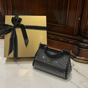 High Quality Women Designer Tote <b>Bag</b> Real Leather <b>Sequin</b> Handbag Luxury Shoulder <b>Bag</b> - Product Image 6