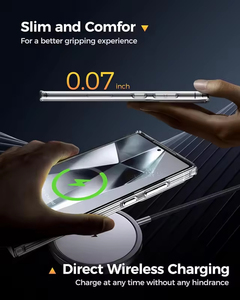 <span class=keywords><strong>Coque</strong></span> en silicone transparente d'origine pour Galaxy <span class=keywords><strong>Samsung</strong></span> S24 S23 S22 <span class=keywords><strong>S21</strong></span> Ultra <span class=keywords><strong>FE</strong></span> Plus Ultra Fine, Housse en TPU souple et cristalline A14 A34 A54 5G - Product Image 5