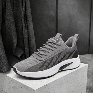 Vente en gros usine – Nouvelles chaussures de basketball pour hommes printemps 2026 – Baskets décontractées respirantes en maille, confortables et souples avec semelle intermédiaire en EVA et caoutchouc - Product Image 2