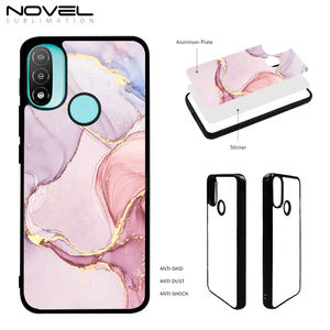 Funda de teléfono para Moto P Series 2D TPU, personalizada por sublimación, de silicona suave en blanco para Moto one - Product Image 1