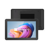 PC industriel à écran tactile de 13,3 pouces, robuste IP65, tablette Win10/11 Linux, écran tactile intégré, ordinateur tout-en-un, 8 Go de DDR4, boîtier métallique