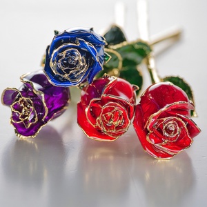 <span class=keywords><strong>Argento</strong></span> rasato rose reali Regali romantici bella fiore decorazione di vendita calda - Product Image 5