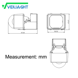 Mini projecteur bi-LED matriciel carré de 1,6 pouce, ampoule de phare LED compacte de 1,6 pouce, faisceau haut et bas universel, mise à niveau 3000K 4300K 6000K - Product Image 6