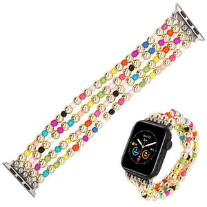 <span class=keywords><strong>2022</strong></span> nueva llegada Boho piedras semipreciosas personalidad joyería con cuentas para elegante <span class=keywords><strong>Apple</strong></span> <span class=keywords><strong>Watch</strong></span> Band - Product Image 3