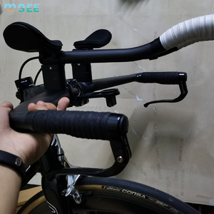 Guidon de vélo de course avec repose-bras TT et barres aérodynamiques SeeMore personnalisables - Product Image 6
