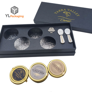 Boîte cadeau en kraft noir personnalisée à bas <span class=keywords><strong>prix</strong></span> avec couvercle - Product Image 4