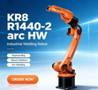Robot industriel KUKA KR8 R1440-2 ARC HW 6 axes, charge utile de 8 kg, portée de 1440 mm pour le soudage