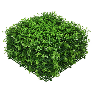 Artificial Vertical Garden Tile Dense Green Foliage <b>Wall</b> <b>Panel</b> UV Resistant Decorative Greenery Mat for Indoor - Product Image 5