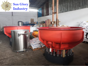 Titreşimli son İşlem makinesi için Metal eşya çapak alma yüzey parlatma taş parlatma - Product Image 5