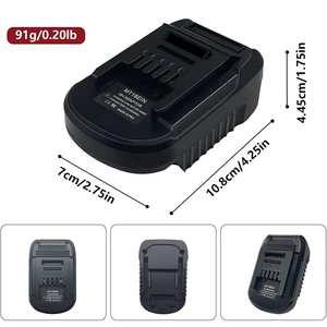 Adaptateur de conversion de batterie pour transformer les batteries Li-ion rechargeables Mak It en outils Ein <span class=keywords><strong>h</strong></span> 18V - Product Image 2