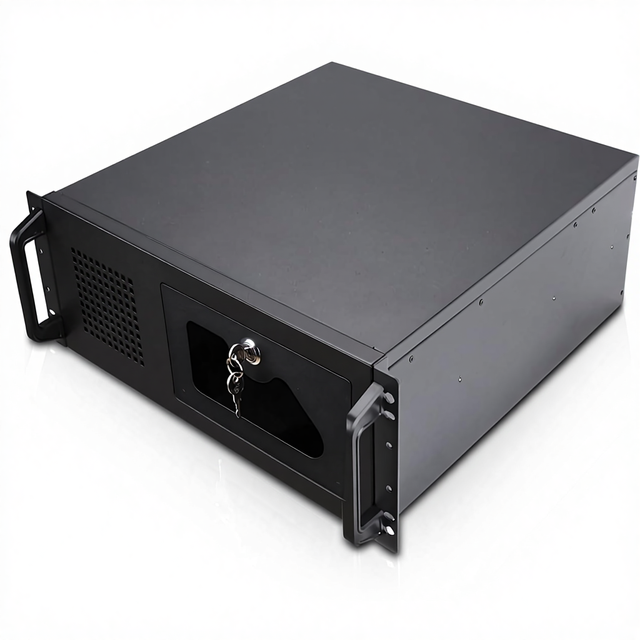 Rosewill 4U Server Chassis Rackmount Case | 7 3.5" Bays 2 5.25" | ATX CEB Compatible | 1 120mm PWM Fan 2 80mm | 2X USB 3.0 |