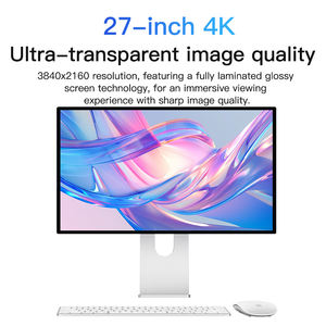 Kuycon P27G PC Ekranı IPS Geniş Monitör 4k Ultra Yüksek Çözünürlüklü Piksel Yoğunluklu 27 İnç Ekran UI Tasarı<span class=keywords><strong>m</strong></span> Çalışmaları için - Product Image 6