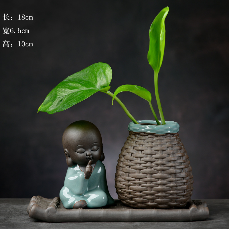 Zattera di bambù-non dire monaco