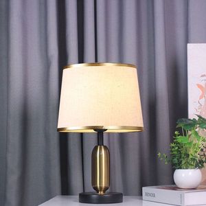 European Minimalist Modern Lightweight Customizable Table Lamp Bedroom Hotel American Creative Desk Lamp Touch-Sensitive Nordic - Product Image 2
