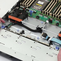 Serveur en rack 1U PowerEdge R6525, hôte de virtualisation dense, SATA/SAS, alimentation 1400W, mémoire 64 Go