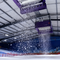 Nieve Artificial para Todo el Año, Efecto de Nieve Real, Ligera y Esponjosa, Fácil de Usar, Grado Comercial, para Zonas Turísticas, Centros de Esquí Cubiertos, Fábrica