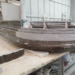 Goldtop STONE ODM OEM Polished Gray Coffee Mousse <b>Marble</b> Big Slabs Waterproof Modern for Hotels and Villas - Product Image 3