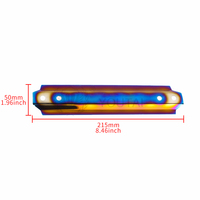 Support de batterie de voiture JDM en acier inoxydable, fixation de batterie de voiture, barre de fixation rapide pour batterie de voiture