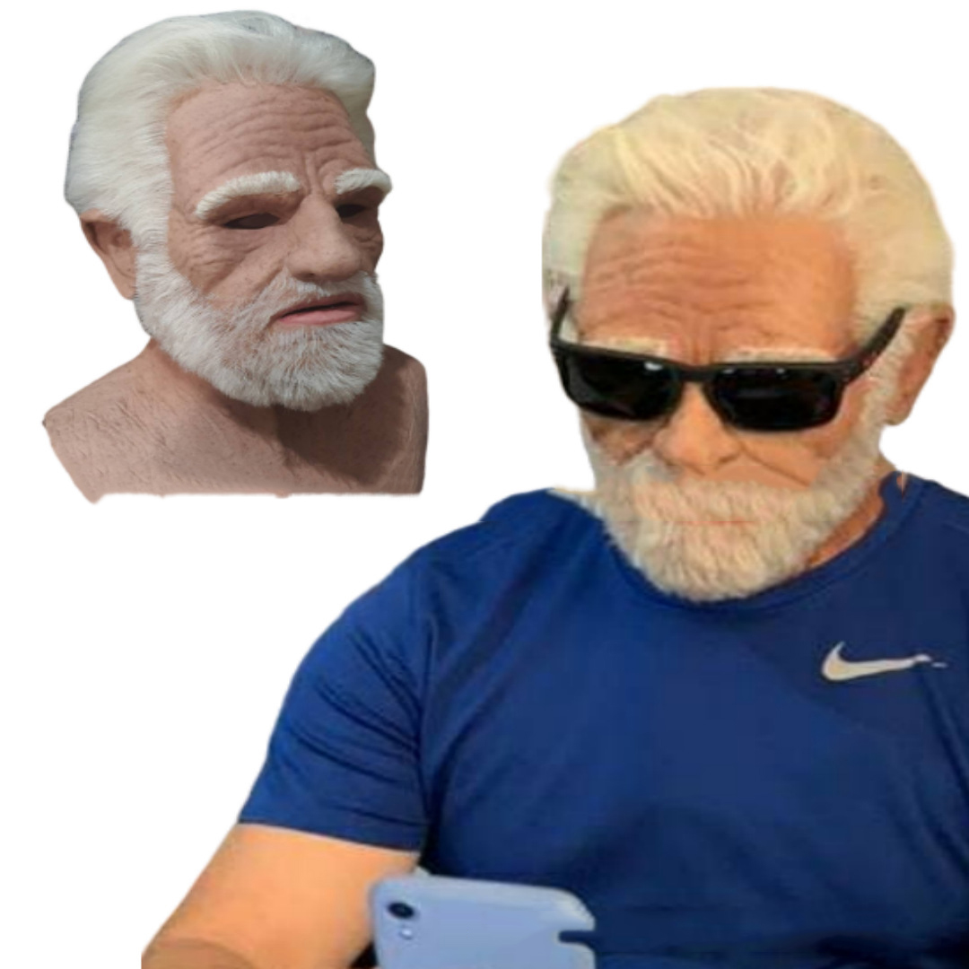 Vecchio con la barba bianca