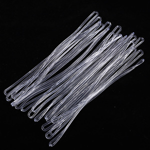 สายคล้องคอ PVC ขนาด 15 ซม. 17 ซม. 19 ซม. สายคล้องบัตรแบบนิ่ม สีสันสดใส ผลิตด้วยวิธีฉีดพลาสติกใส - Product Image 4