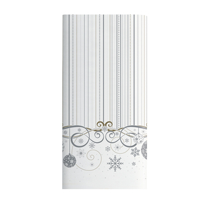 ผ้าปูโต๊ะไม่ทอ 120x180 ซม. ลายคริสต์มาสสีเงิน 1 ชิ้น/แพ็ค - Product Image 1