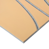 Panneaux muraux acoustiques en fibre de polyester hexagonale, absorption acoustique, carreaux muraux décoratifs pour bureau, hôtel