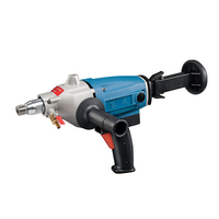 Perceuse à carottage diamantée électrique industrielle Dongcheng, alimentation en eau, vitesse variable, personnalisable OEM, diamètre de perçage maximal de 110 mm, 1550 W