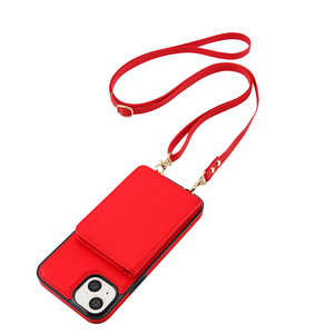 Pour <span class=keywords><strong>iPhone</strong></span> <span class=keywords><strong>12</strong></span>/13 <span class=keywords><strong>Mini</strong></span> Lanyard Wallet Phone case Cover, Cross Body Credit Card case pour <span class=keywords><strong>iPhone</strong></span> 13/14/14 Plus /15 Pro - Product Image 5