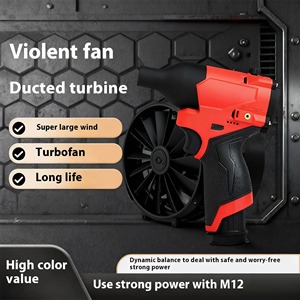 Soplador de Aire Profesional de Alta Potencia para Batería M12 (Batería <span class=keywords><strong>No</strong></span> Incluida), Ventilador de Mano Potente para Camping y Viajes, Ventilador Turbo - Product Image 2