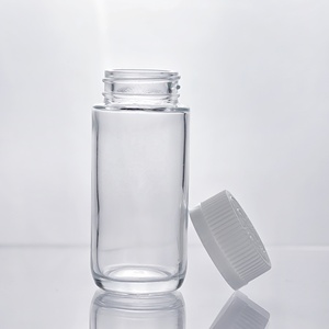 Đóng gói sẵn <span class=keywords><strong>70ml</strong></span> Chai Thủy Tinh CBD với bao bì chống trẻ em dán logo tùy chỉnh mùi bằng chứng vít Nắp cuộn lọ - Product Image 3