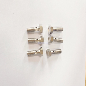 M8X 1 M12 X 1 M12 X 1,5 M16 X 1 SUS SS 304 Perno <span class=keywords><strong>banjo</strong></span> simple de acero inoxidable 20mm - Product Image 5