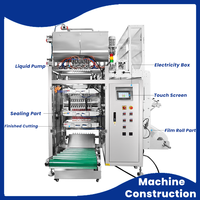 Machine d'emballage multivoie automatique pour concentré de tomate et ketchup 8g 10g, petits sachets de sauce et miel