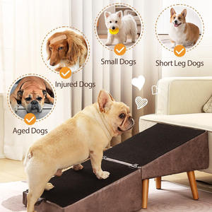 Huisdier trap, dubbel doel, binnenhelling, zachte split-ladder, kledingvoetsteun, eenvoudige installatie, aanpasbaar, alle seizoenen, huisdiermeubilair - Product Image 4