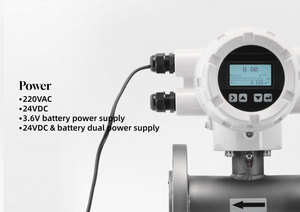 DN3-DN3000 tích hợp <span class=keywords><strong>Analog</strong></span> 4-20mA điện từ đo lưu lượng thép không gỉ cho nước thải bùn nước thải OEM tùy biến - Product Image 2