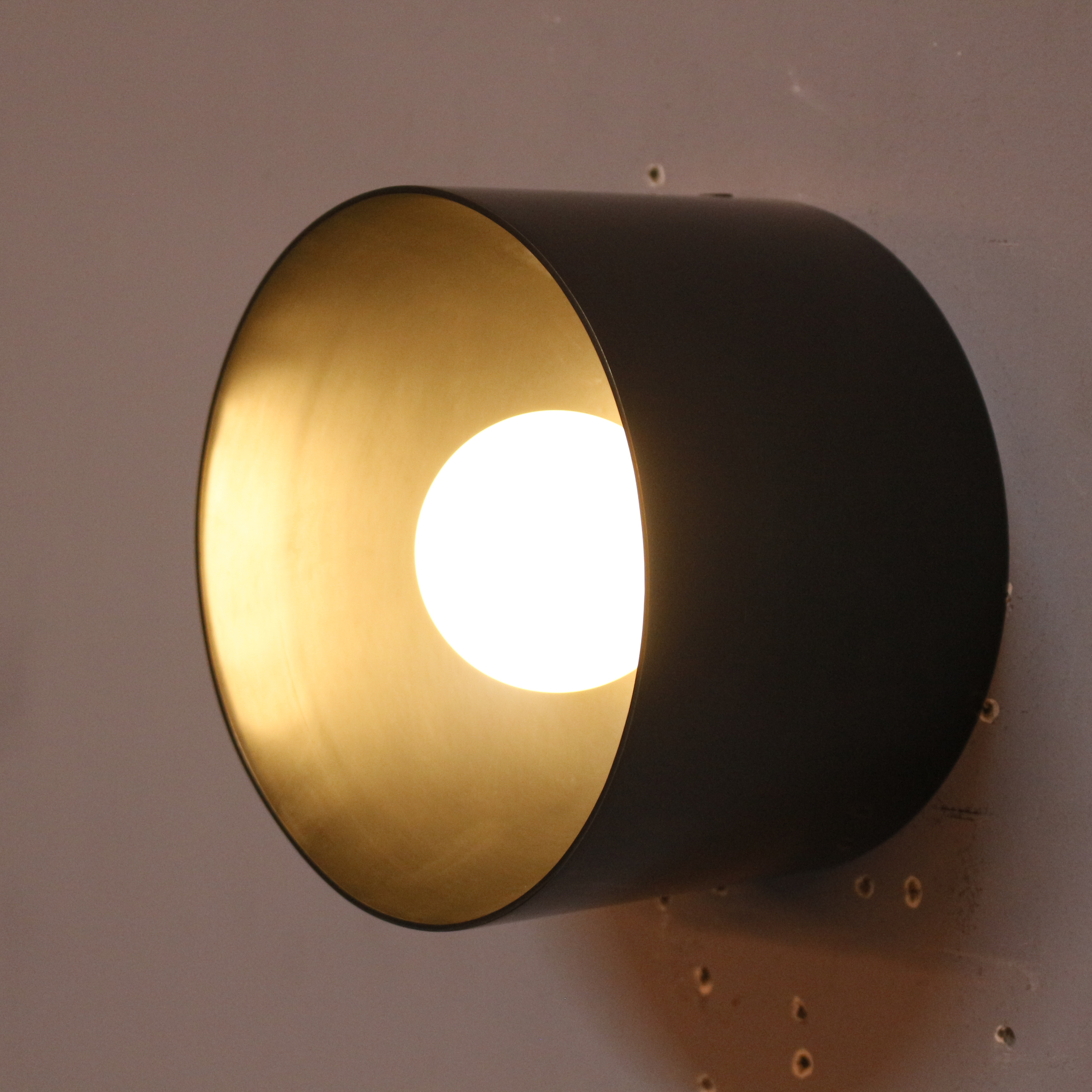 YH Design Surface Mounted LED Ceiling Light Minimalist Nordic Antique Brass Sconce Wall Lamp Vintage LED Indoor Dining Room