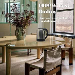 Bouilloire électrique populaire 2L en acier inoxydable sans BPA pour eau chaude - Product Image 2