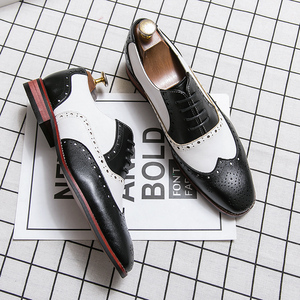 Chaussures habillées décontractées en cuir <span class=keywords><strong>marron</strong></span> pour hommes à <span class=keywords><strong>semelle</strong></span> souple et résistante, vente chaude, produits dropshipping 2026 - Product Image 2