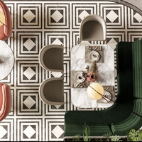Offre Spéciale : Ensemble de Restaurant Élégant au Design Moderne – Mobilier de Restaurant avec Banquettes à Dossier Haut, Tables et Chaises de Restaurant