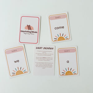 China fabriek gepersonaliseerd ontwerp printen kinderen educatief leer flashcards aangepaste kaartspel creatie dozen verpakking - Product Image 2