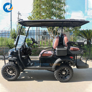 Voiture de golf électrique à propulsion par roues, modèle 2026, 4 places, avec haut-parleurs - Product Image 4