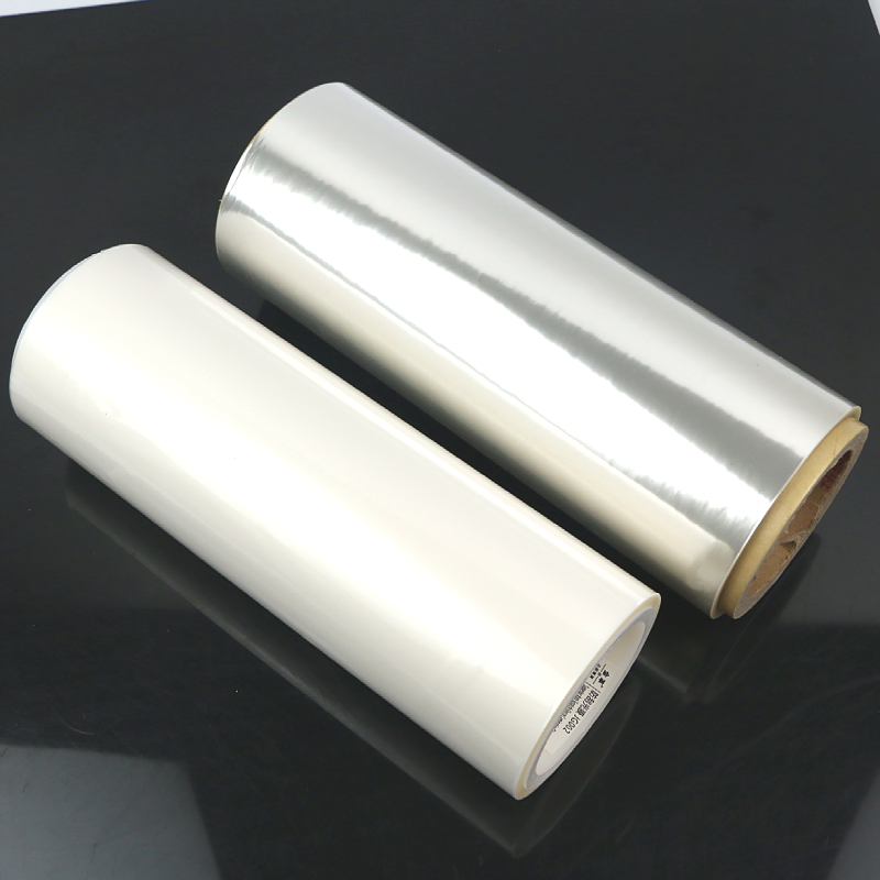 In stock chinese 15 18 micron anti scratch bopp thermal lamination hot film jumbo roll glossy