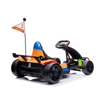 Voiture à pédales électrique McLaren 24v sous licence pour enfants, kart à dérive électrique pour enfants, kart à pédales électrique pour enfants