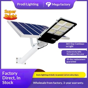 Lampada Solare LED per Esterni, Impermeabile IP65, Illuminazione per Strade Rurali e Cortili, in Materiale Ferroso - Product Image 5