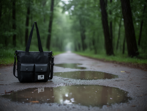 Borsa a Tracolla Impermeabile in Nylon Unisex Design Minimalista per Uso Esterno - Product Image 2