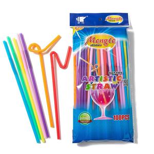 Paille en plastique licorne de haute qualité avec couvercle en argent réutilisable en gros <span class=keywords><strong>Popote</strong></span> Plastico Vaso Con Tapa 1 Cm couvercles jetables - Product Image 3