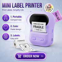 Imprimante d'étiquettes portable multifonctionnelle P5, machine de codage d'étiquettes thermiques portables pour vêtements, machine à codes-barres pour supermarchés