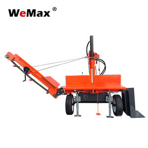 <span class=keywords><strong>Fendeuse</strong></span> de bûches verticale hydraulique automatique à retour de cylindre, robuste, 20 tonnes, à essence 420cc, avec convoyeur, garantie 2 ans, ODM - Product Image 1