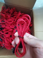 Cable de Datos USB Estándar de PVC Trenzado, Cargador Rápido para Teléfonos Móviles y Computadoras, Relojes, Auriculares, Accesorios para Teléfonos Móviles